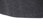 Men’s Contrast V-Neck Long Sleeve T-Shirt