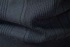 Men’s Contrast Trim Textured Knit Polo Sweater