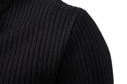 Men’s Ribbed Long Sleeve Knit Sweater