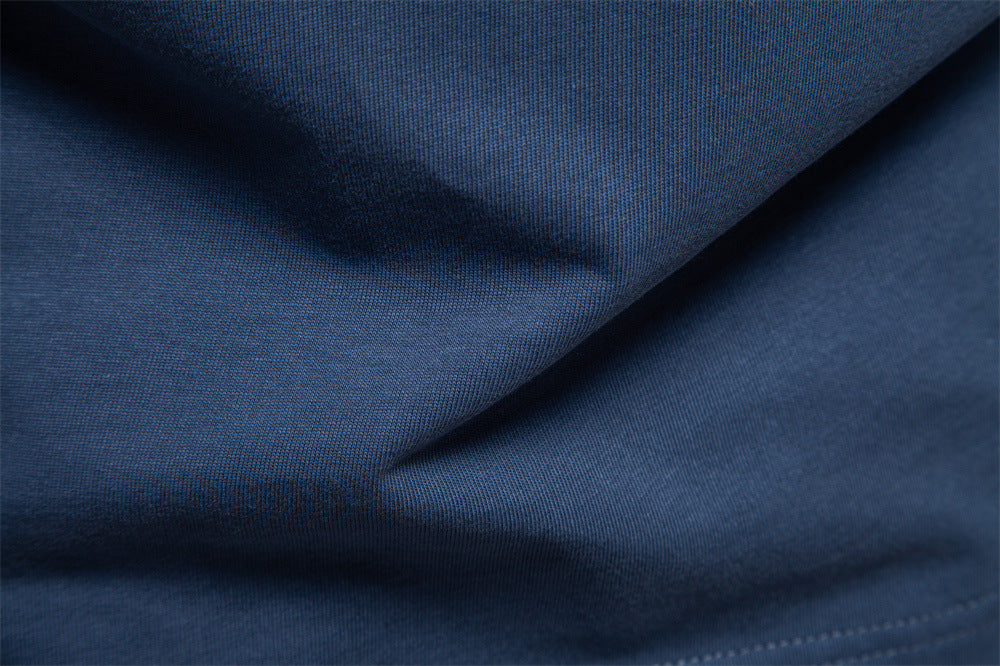 Men’s Long Sleeve Cotton Henley Shirt