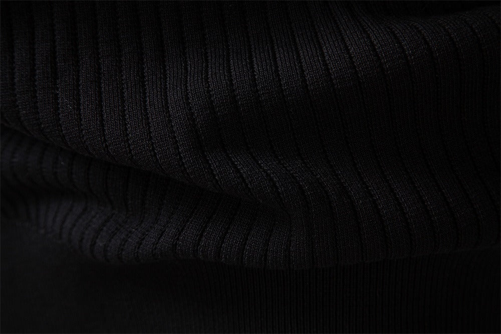 Men’s Ribbed Long Sleeve Knit Sweater