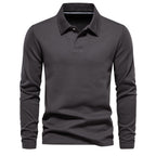 Men’s Classic Long Sleeve Polo Shirt
