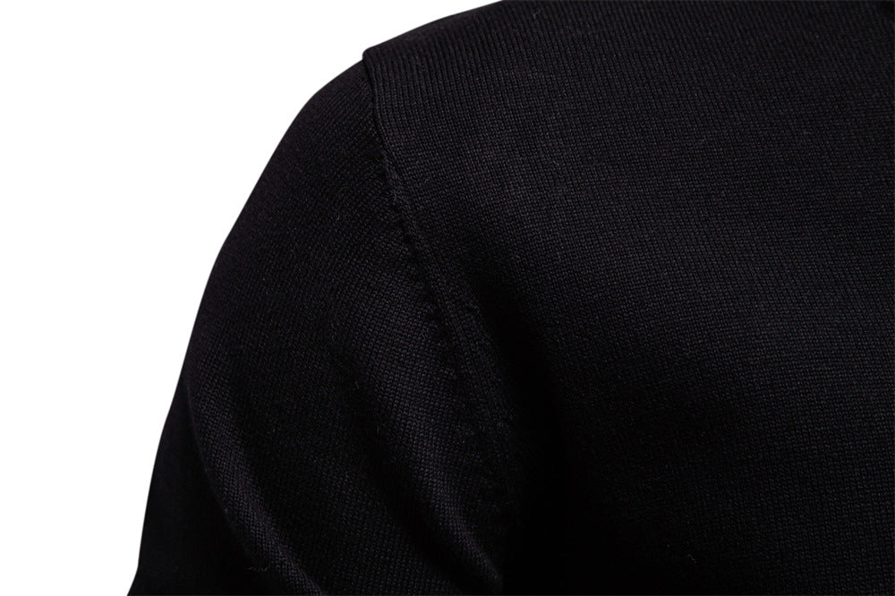 Men’s Cotton V-Neck Knit Sweater