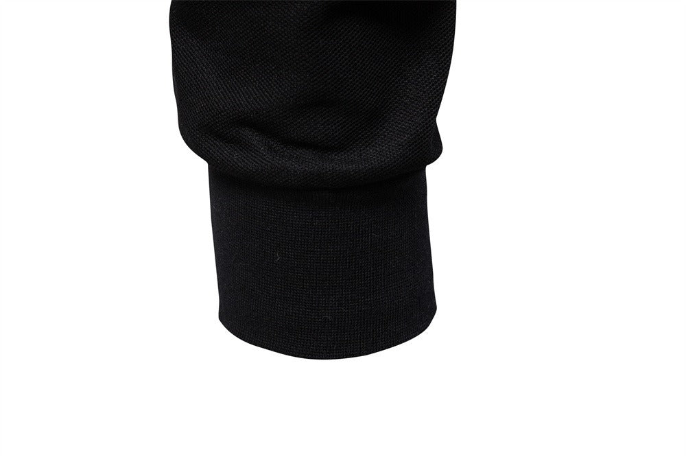 Men’s Cotton Blend Long Sleeve Polo Shirt