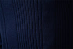 Men’s Contrast Trim Textured Knit Polo Sweater
