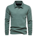 Men’s Classic Long Sleeve Polo Shirt