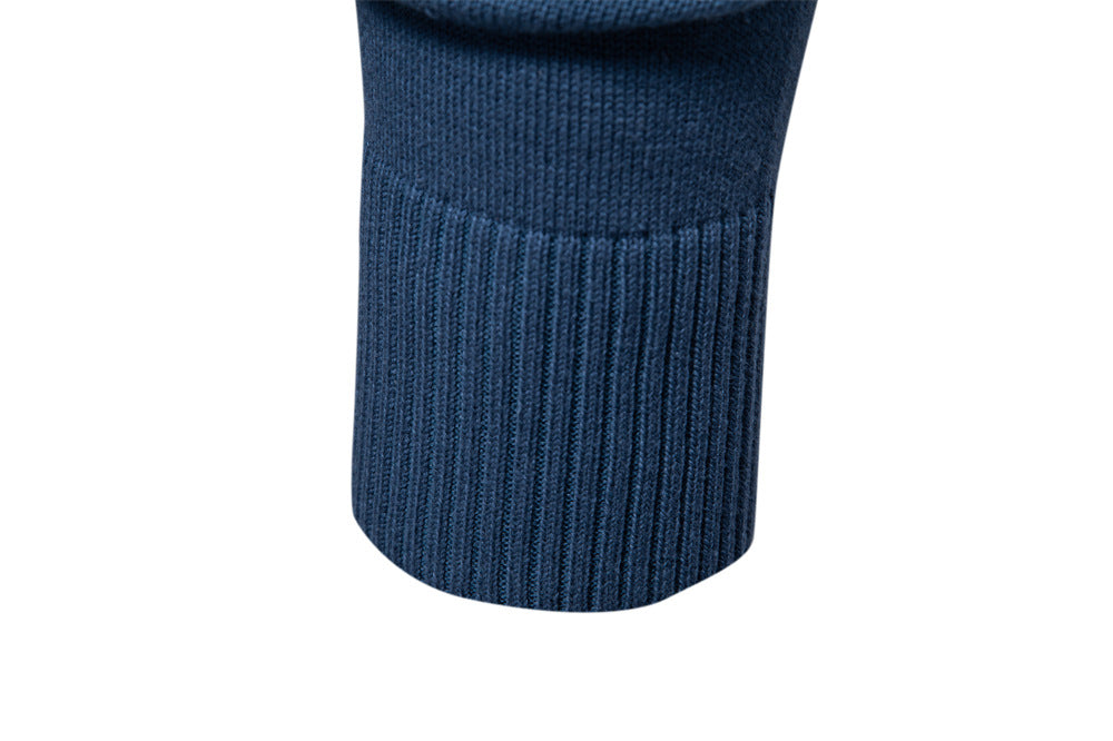Men’s Cotton V-Neck Knit Sweater