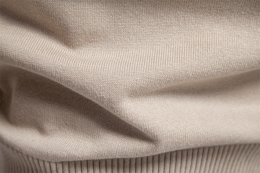 Men’s Cotton V-Neck Knit Sweater