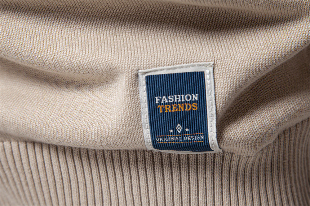 Men’s Cotton V-Neck Knit Sweater