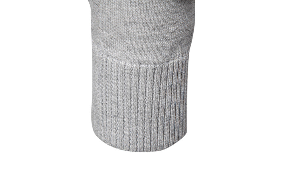 Men’s Cotton V-Neck Knit Sweater