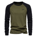 Men’s Colorblock Raglan Long Sleeve T-Shirt