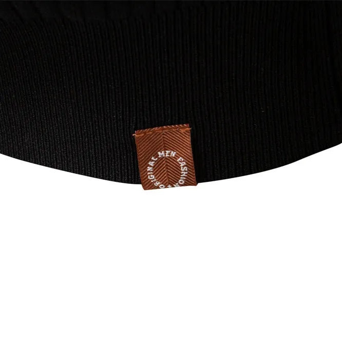 Men’s Ribbed Long Sleeve Knit Sweater
