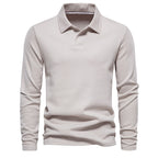 Men’s Classic Long Sleeve Polo Shirt