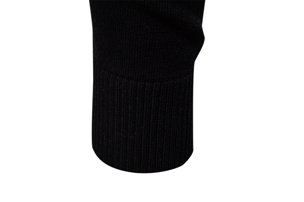 Men’s Cotton V-Neck Knit Sweater