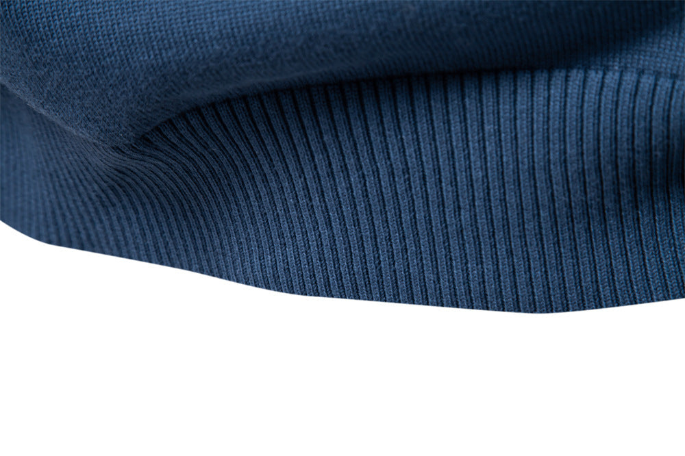 Men’s Cotton V-Neck Knit Sweater