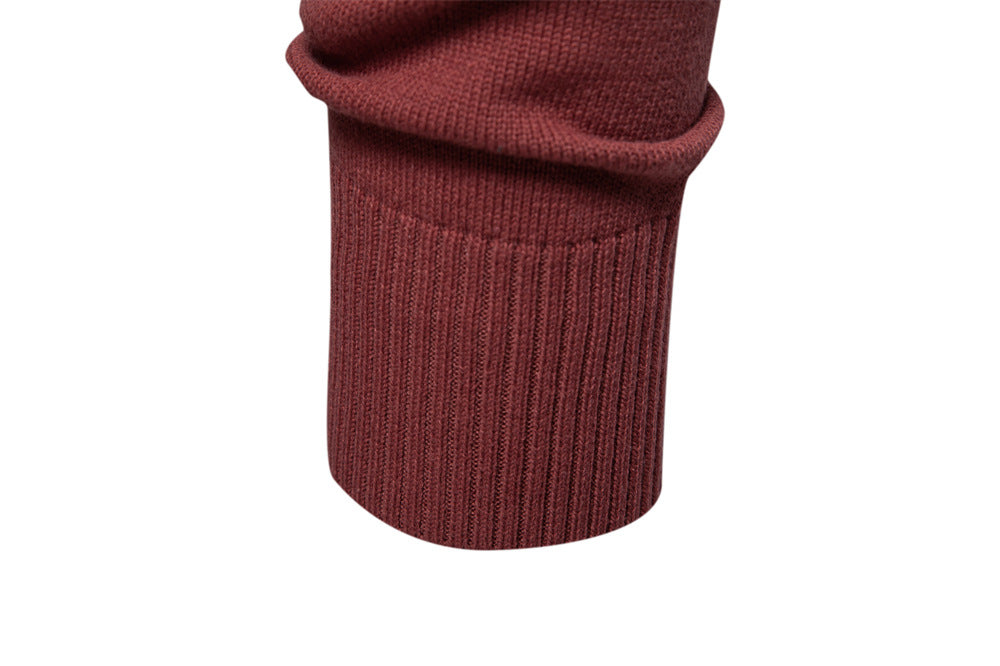 Men’s Cotton V-Neck Knit Sweater