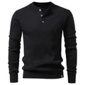 Men’s Ribbed Long Sleeve Knit Sweater