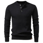 Men’s Ribbed Long Sleeve Knit Sweater