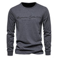 Men’s Graphic Crewneck Long Sleeve T-Shirt