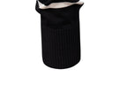 Men’s Striped Long Sleeve Knit Polo Sweater