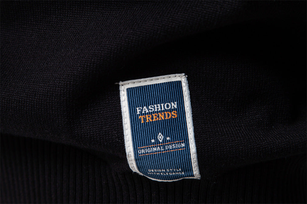 Men’s Cotton V-Neck Knit Sweater