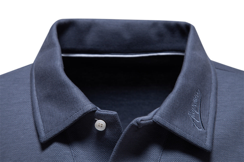 Men’s Classic Long Sleeve Polo Shirt