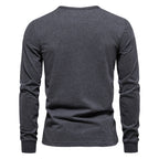 Men’s Graphic Crewneck Long Sleeve T-Shirt