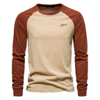 Men’s Colorblock Raglan Long Sleeve T-Shirt