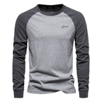Men’s Colorblock Raglan Long Sleeve T-Shirt