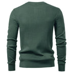 Men’s Ribbed Long Sleeve Knit Sweater