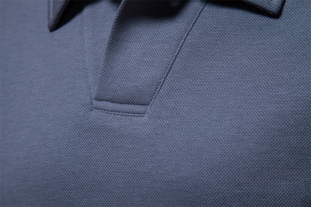 Men’s Classic Long Sleeve Polo Shirt