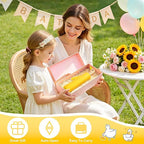 Yellow Duck Compact Automatic Umbrella